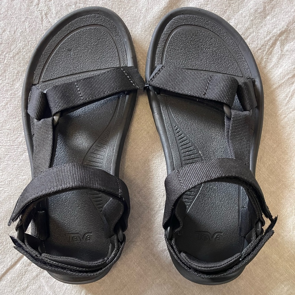 Teva Hurricane XLT2 Sandals Black Men’s 7 | Lightly Worn | Original Box